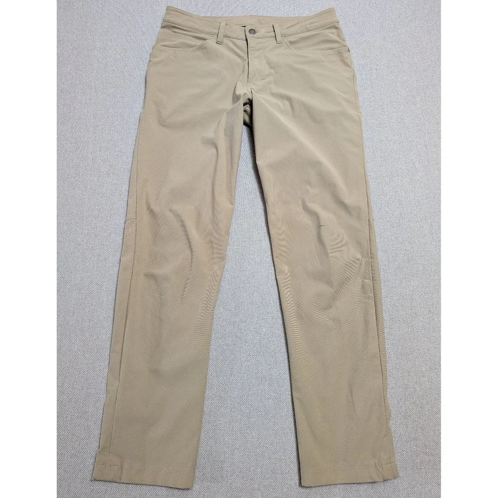Lululemon Men's ABC Khaki Pants 31x31 Stretch Chino Athletic Warpstreme